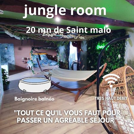 Apartamento L'Evasion Jungle Saint-Pierre-de-Plesguen Exterior foto
