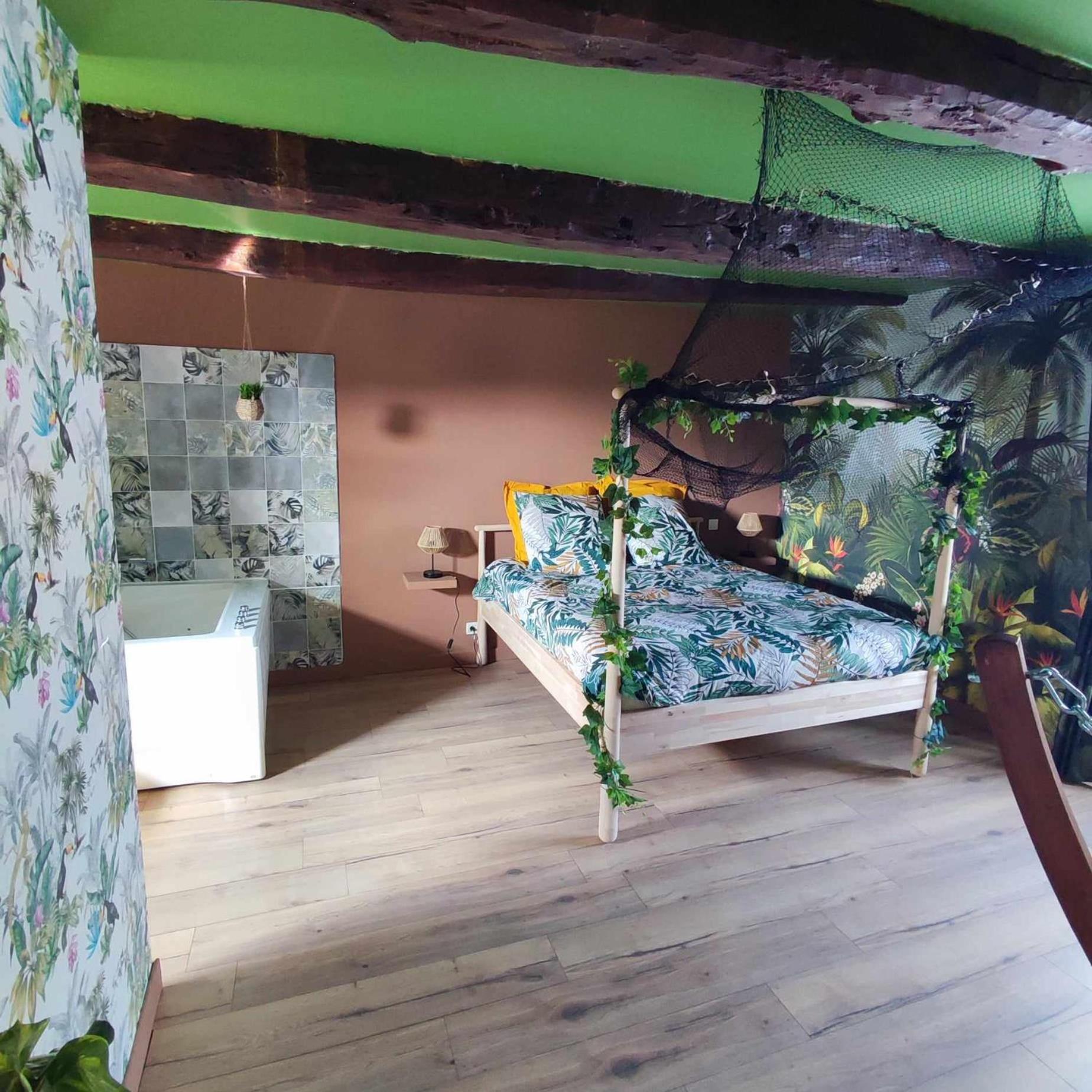 Apartamento L'Evasion Jungle Saint-Pierre-de-Plesguen Exterior foto