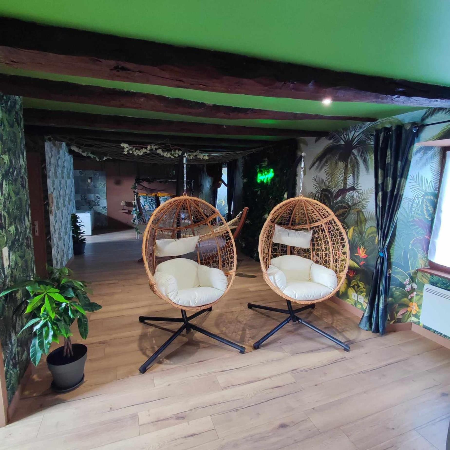 Apartamento L'Evasion Jungle Saint-Pierre-de-Plesguen Exterior foto