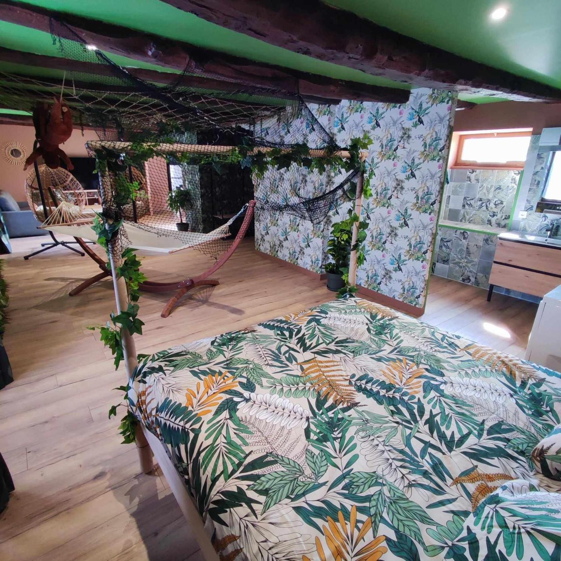 Apartamento L'Evasion Jungle Saint-Pierre-de-Plesguen Exterior foto