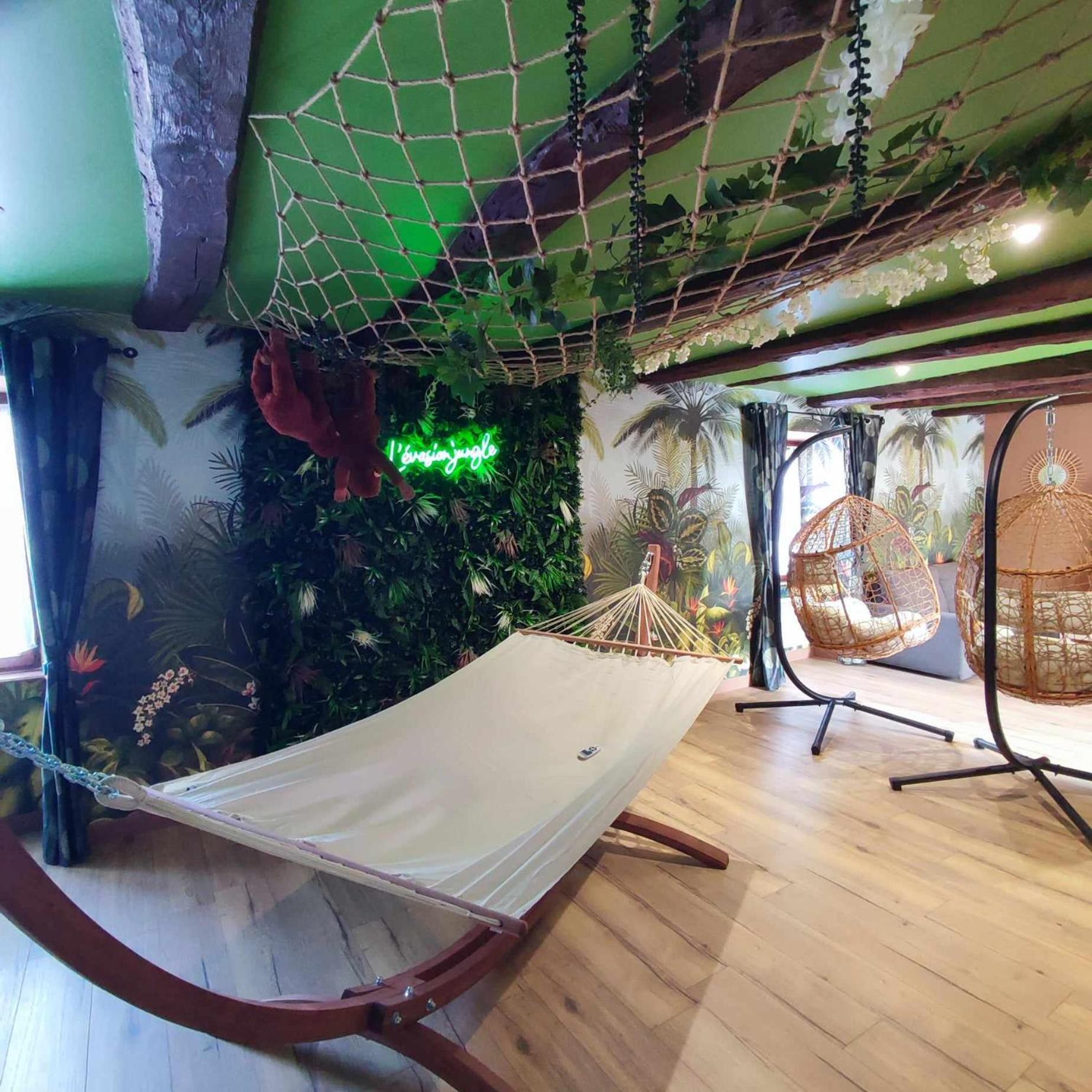 Apartamento L'Evasion Jungle Saint-Pierre-de-Plesguen Exterior foto