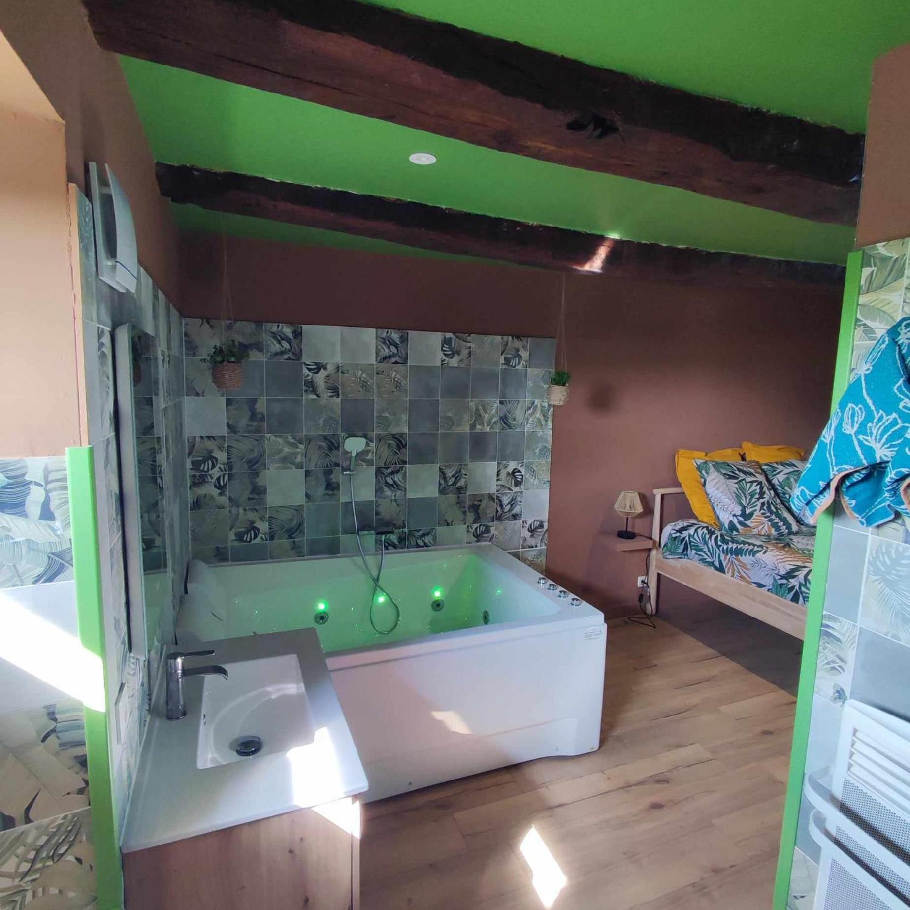 Apartamento L'Evasion Jungle Saint-Pierre-de-Plesguen Exterior foto