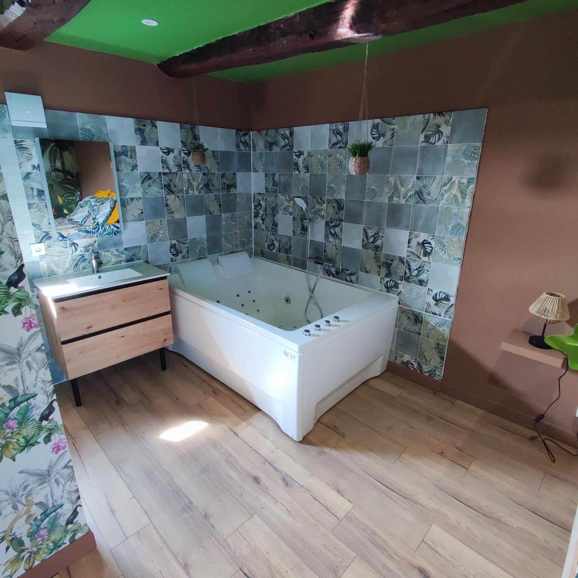 Apartamento L'Evasion Jungle Saint-Pierre-de-Plesguen Exterior foto