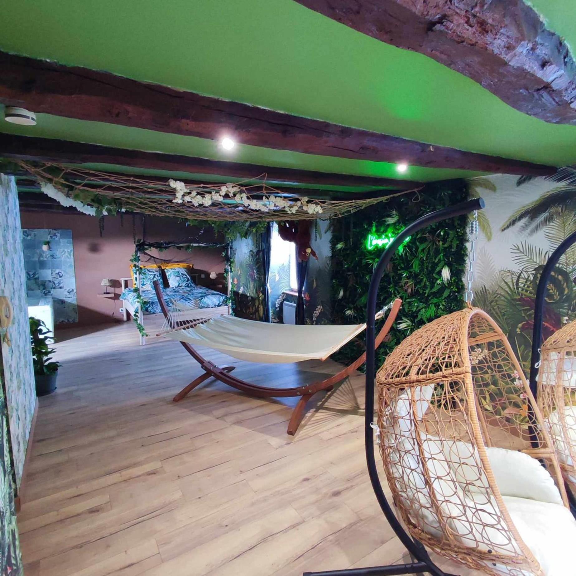 Apartamento L'Evasion Jungle Saint-Pierre-de-Plesguen Exterior foto