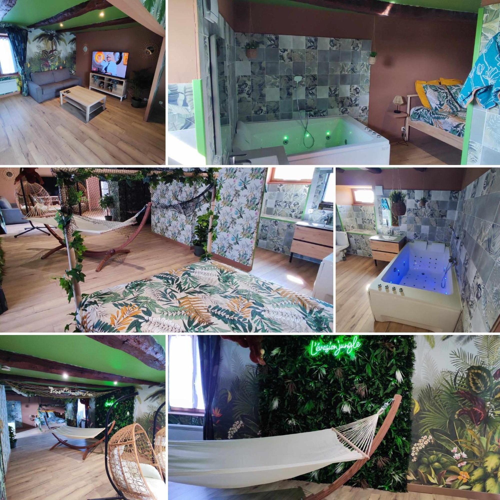 Apartamento L'Evasion Jungle Saint-Pierre-de-Plesguen Exterior foto